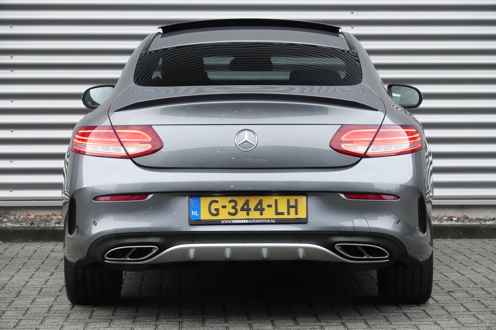 tweedehands Mercedes-Benz C-Klasse Coupé AMG 43 4MATIC | Pano | Burmester | HUD | Memory | Sportuitlaat | Ventilatie | 360 |  – beschikbaar bij Van de Velde Auto’s