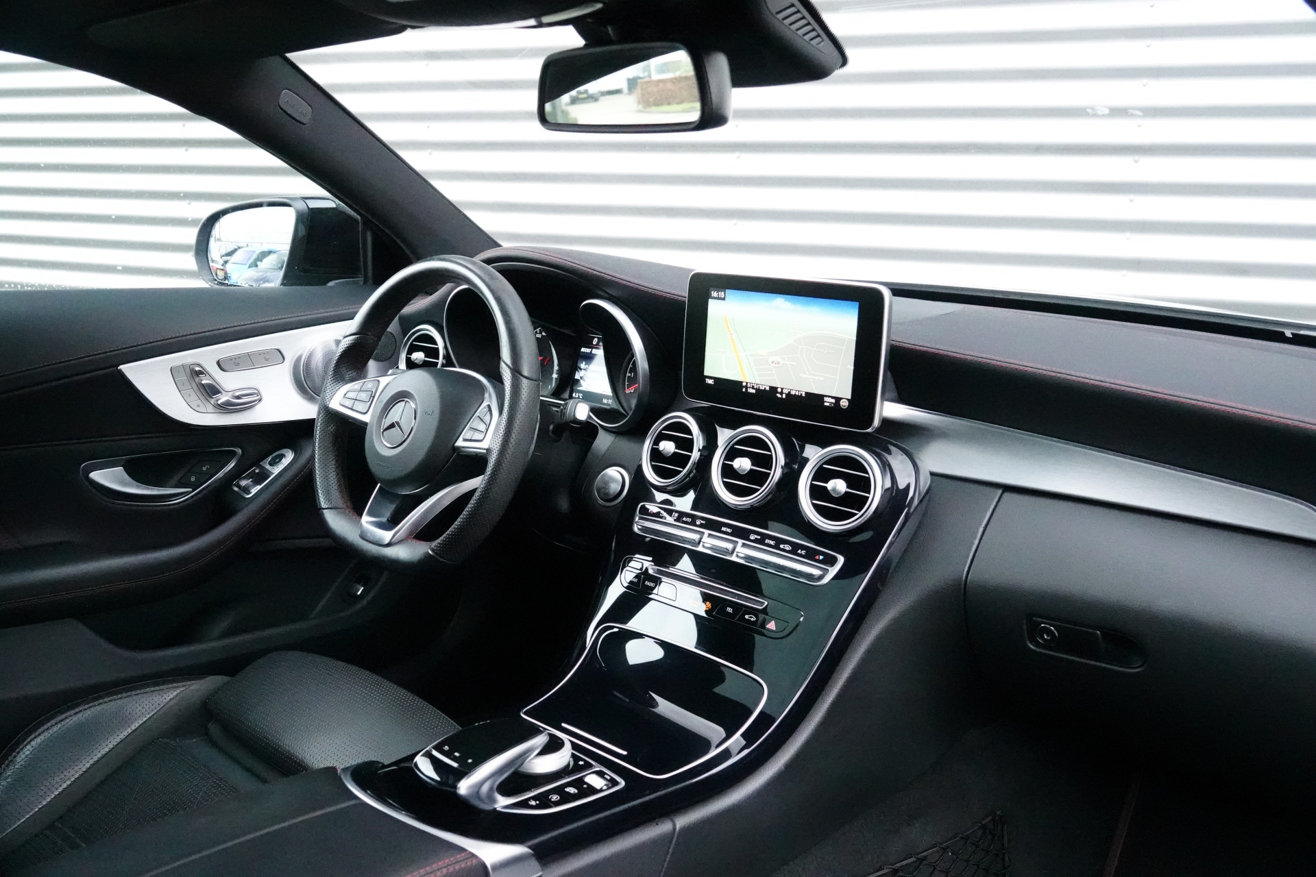 tweedehands Mercedes-Benz C-Klasse Coupé AMG 43 4MATIC | Pano | Burmester | HUD | Memory | Sportuitlaat | Ventilatie | 360 |  – beschikbaar bij Van de Velde Auto’s