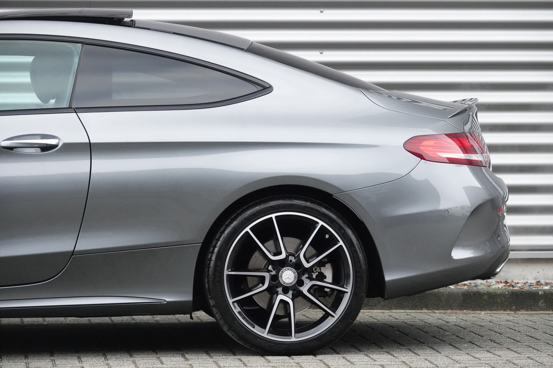 tweedehands Mercedes-Benz C-Klasse Coupé AMG 43 4MATIC | Pano | Burmester | HUD | Memory | Sportuitlaat | Ventilatie | 360 |  – beschikbaar bij Van de Velde Auto’s