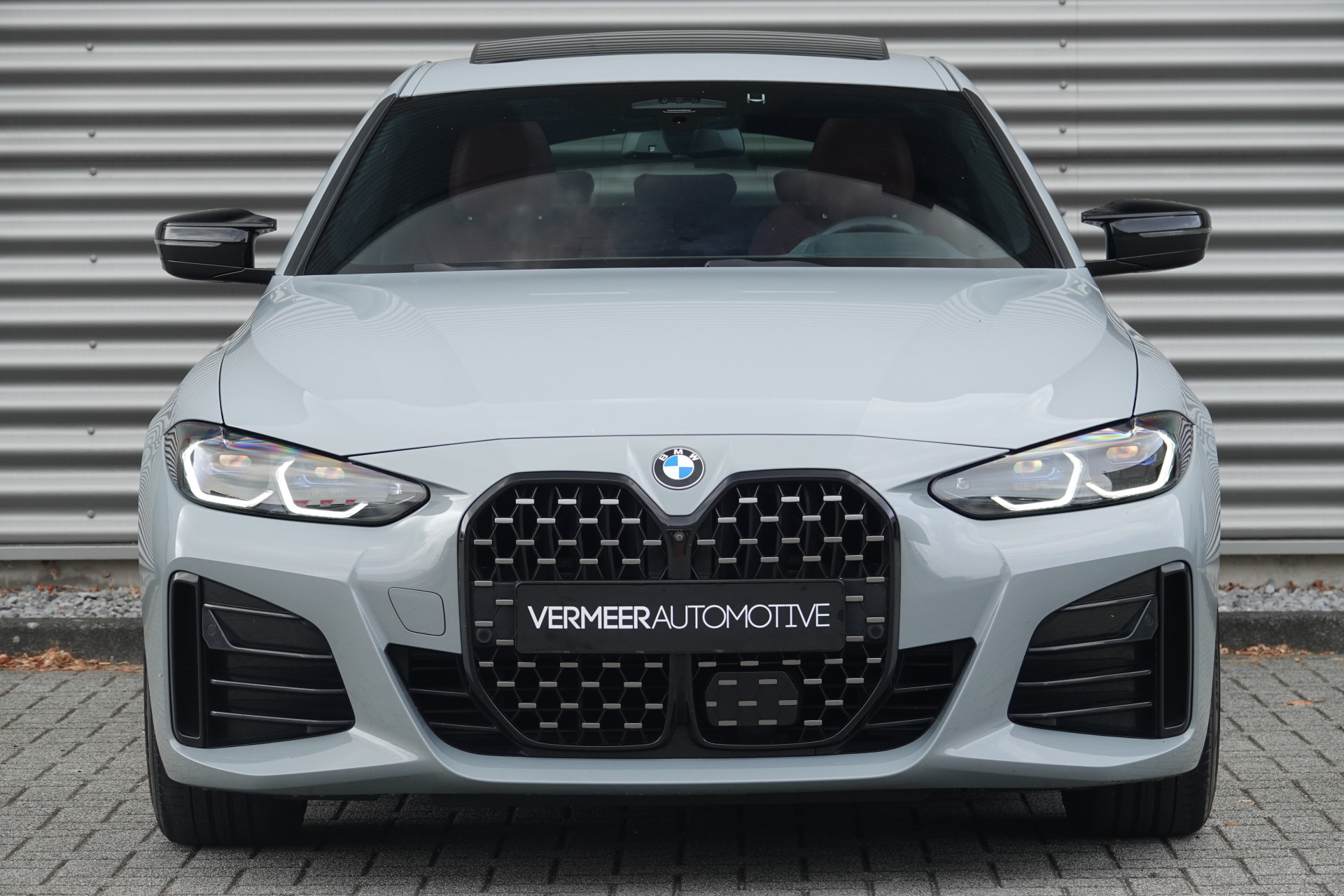 tweedehands BMW 4 Serie Gran Coupé M440i xDrive High Executive M Sport | Schuifdak | Trekhaak | Laser | H&K | HUD |  – beschikbaar bij Van de Velde Auto’s