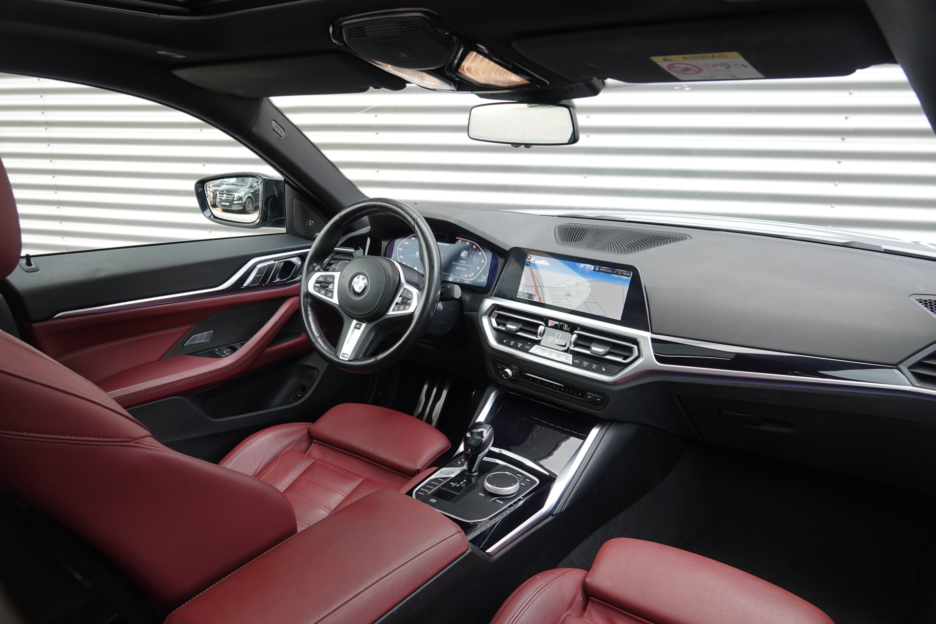 tweedehands BMW 4 Serie Gran Coupé M440i xDrive High Executive M Sport | Schuifdak | Trekhaak | Laser | H&K | HUD |  – beschikbaar bij Van de Velde Auto’s