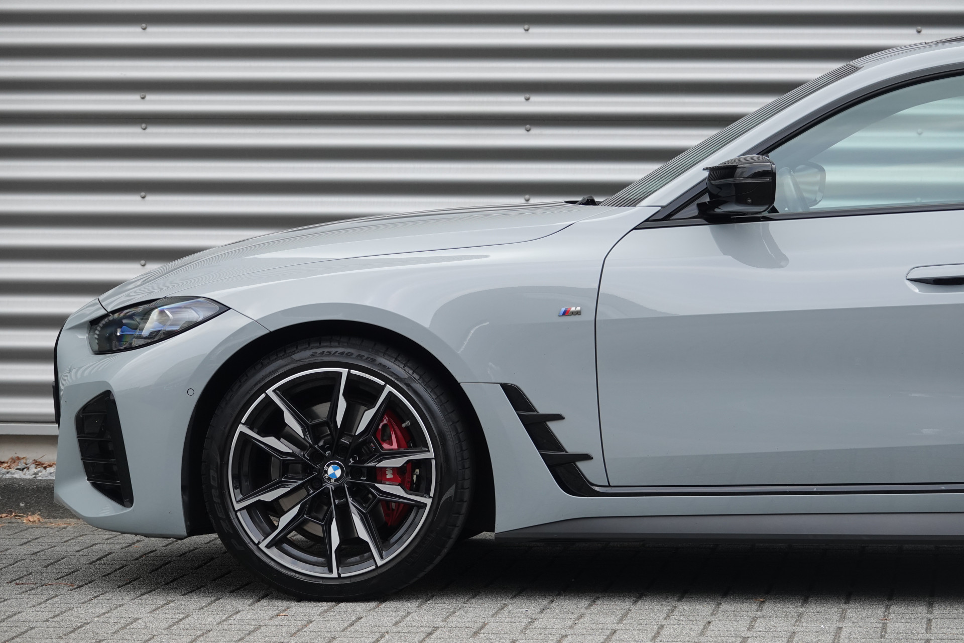 tweedehands BMW 4 Serie Gran Coupé M440i xDrive High Executive M Sport | Schuifdak | Trekhaak | Laser | H&K | HUD |  – beschikbaar bij Van de Velde Auto’s